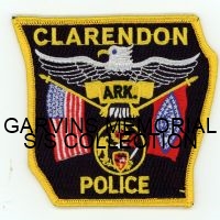 ARKANSAS,CLARENDON POLICE 1